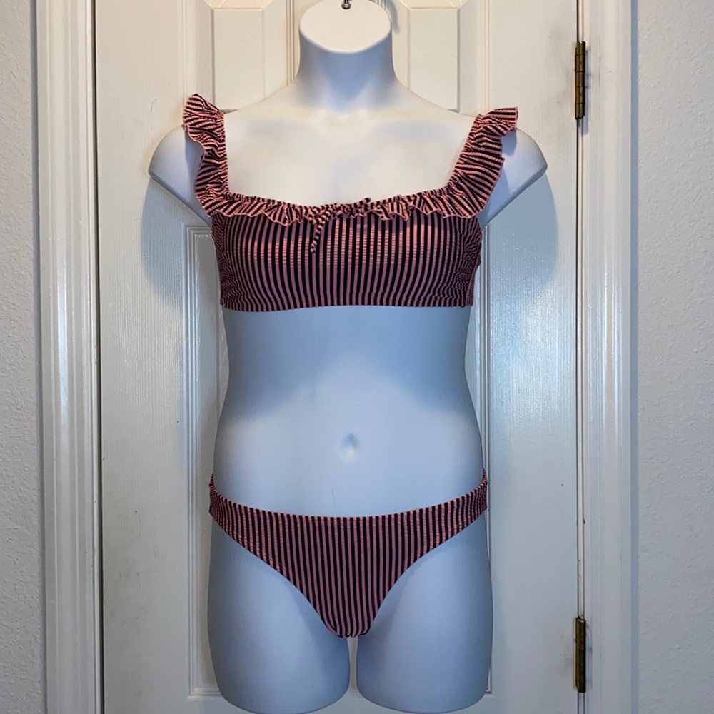 Xhilaration 2 piece bikini swimsuit bathing suit Top is Medium bottom is Small